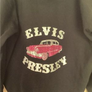 Hood sweatshirt from the Elvis preformed shows..